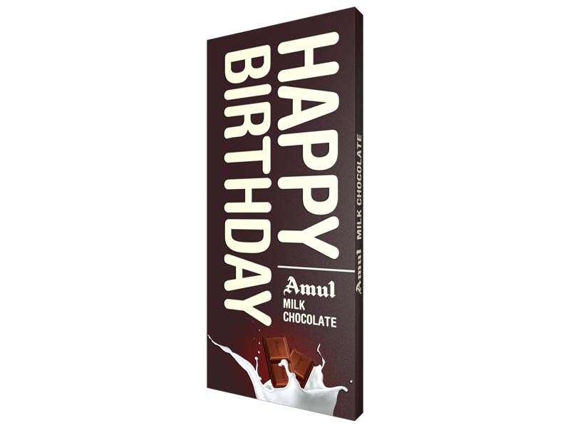 Amul Milk Chocolate (Emotion: Hbd) 150 gm