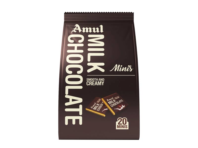 Amul Milk Chocolate (Gable In Pouch Pack) 100 gm
