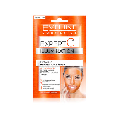 Eveline Expert C Illumination Face Mask 1'S