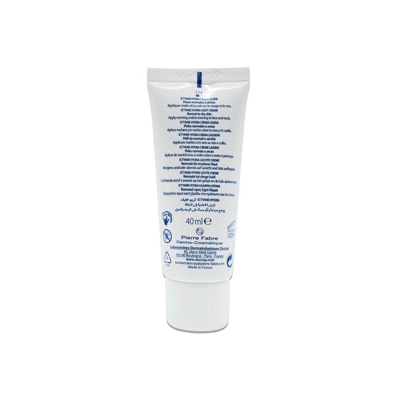 Ducray Ictyane Hydra Light Cream 40ml Faar