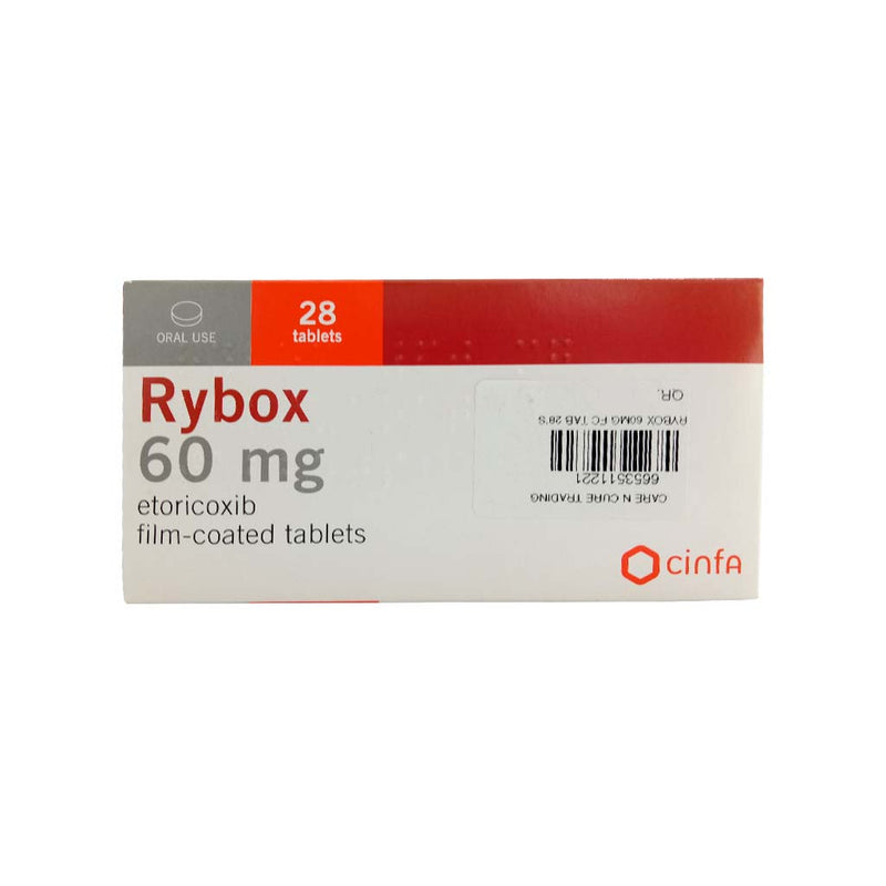 Rybox 60Mg Fc Tablet 28&