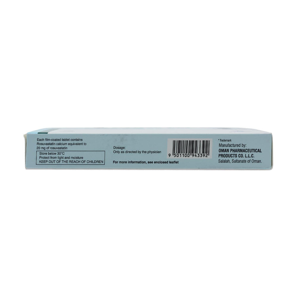 Zyrosa 20Mg Tablet 28'S