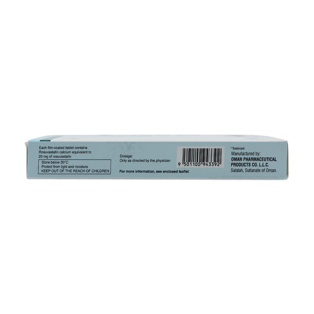 Zyrosa 20Mg Tablet 28'S