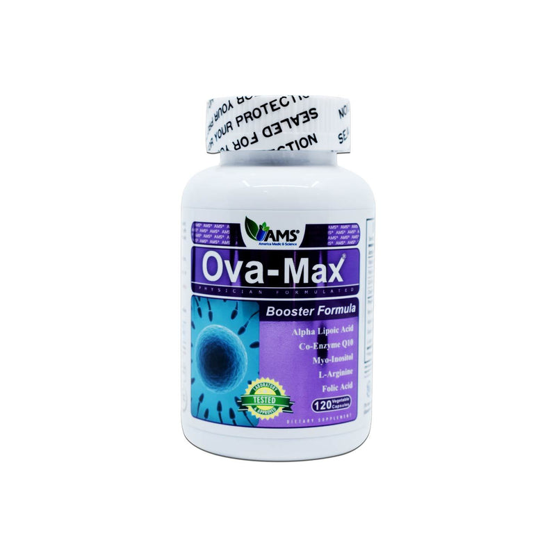 Ams Ova Max Capsules 120&