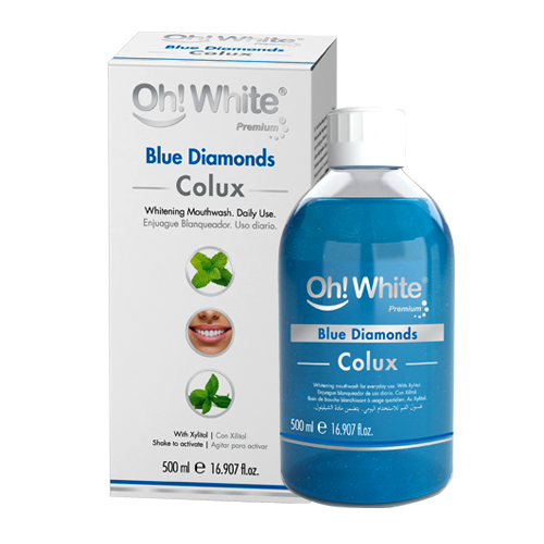 Oh White  M/W Blue Diamonds Colux 500ml