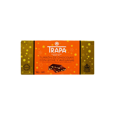 Trapa Turron Hazelnuts Chocolate 175G