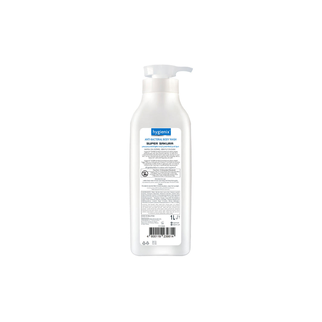 Hygienix Super Sakura Body Wash 1L