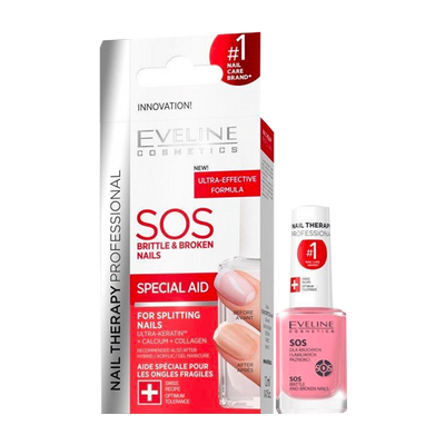 Eveline Cosmetics SOS Brittle and Broken Nail Multivitamin Conditioner 12ml