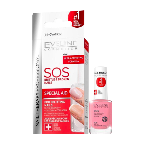 Eveline Cosmetics SOS Brittle and Broken Nail Multivitamin Conditioner 12ml