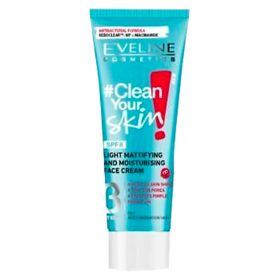Eveline Clean Skin Light Mattifying& Moisturizing Face Cream 75ml