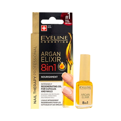 Eveline Argan Elixie 8 In 1 Nail Therapy 12ml