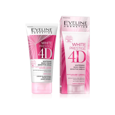 Eveline White Prestige 4D Whitening Body Cream Sensitive Areas 100ml