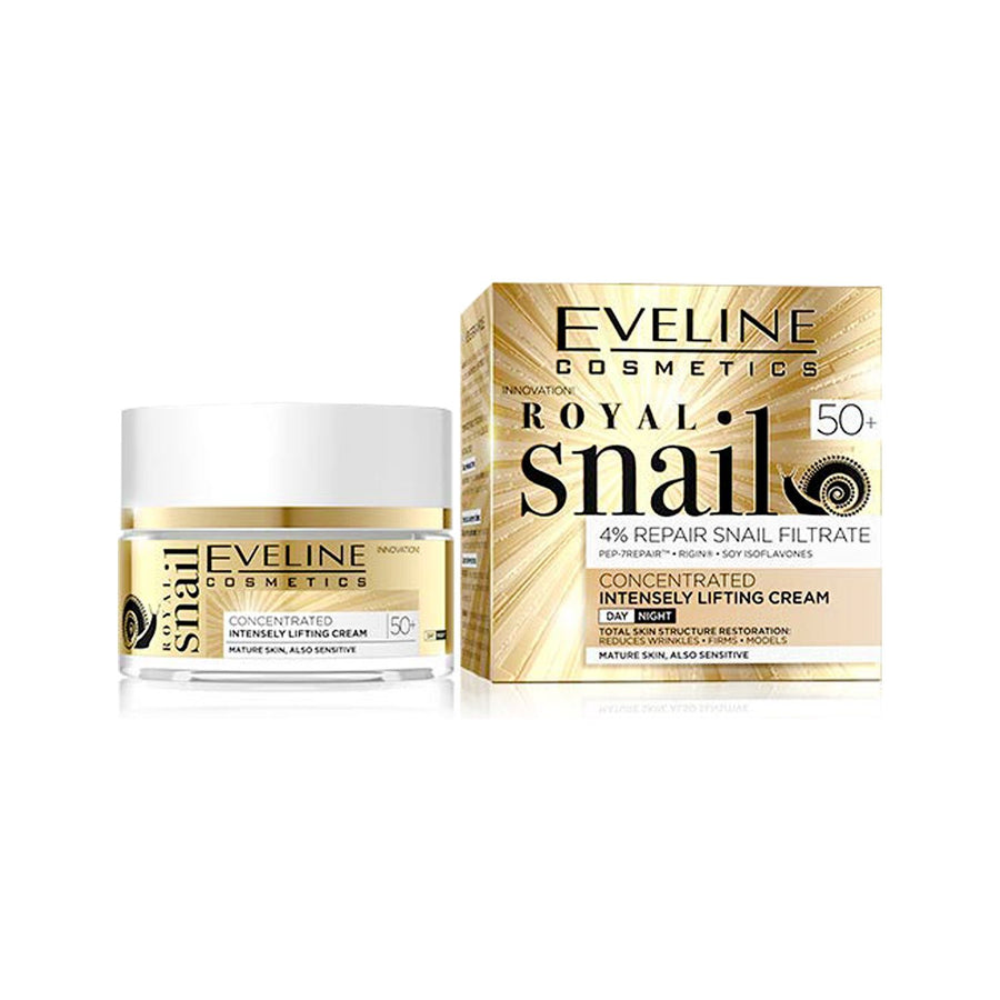 Eveline Royal Snail Day And Night Concentrated Lifting Cream 50+ 50ml