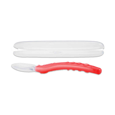 Nuby 1P Soft Silicone Overmolded Spoon