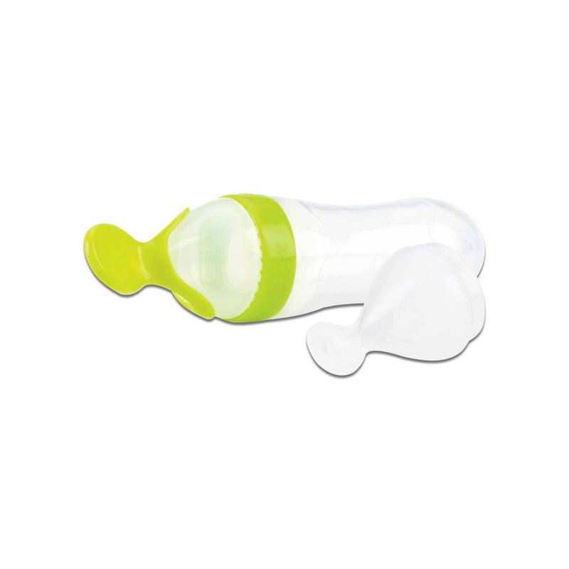 Nuby 1 Pack Squeeze Feeder With 2 Spoons