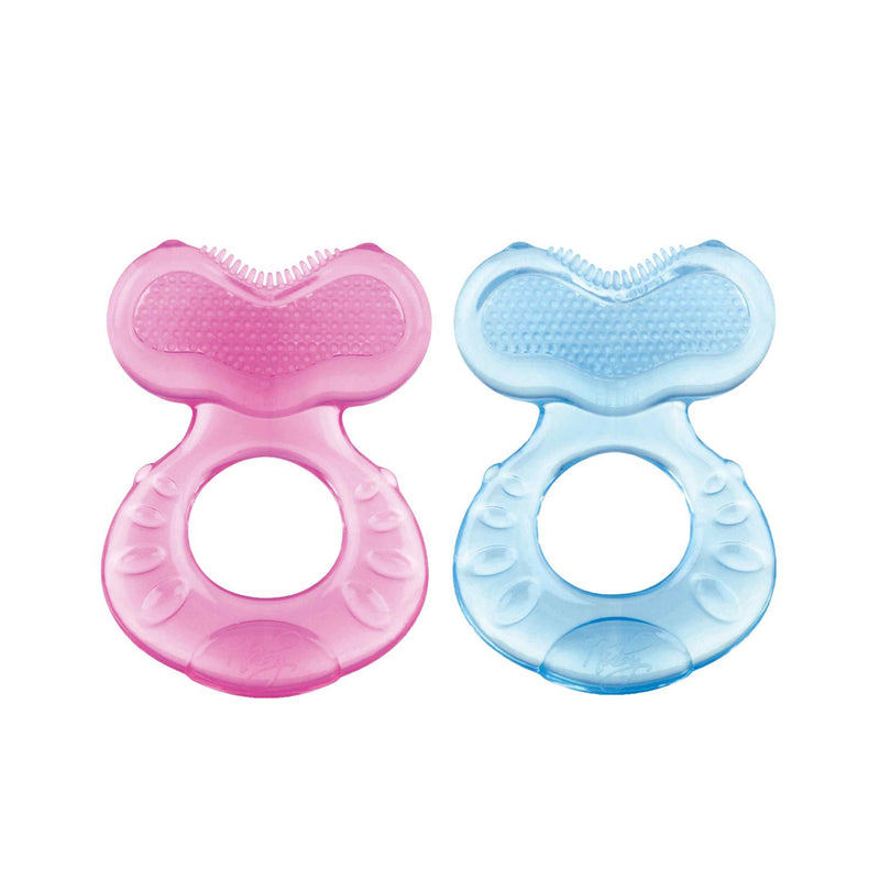 Nuby Fish-Shaped Silicone Teether With Bristles - 0M+