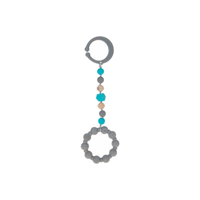 Nubysilicone Ring Teether With Clip