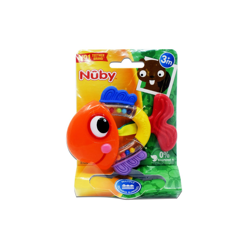 Nuby1 Pack Rattle Pal Teether