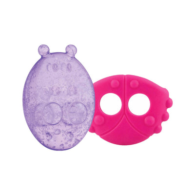 Nuby1 Pack Ice Gel Teether With Sleeve - Animals