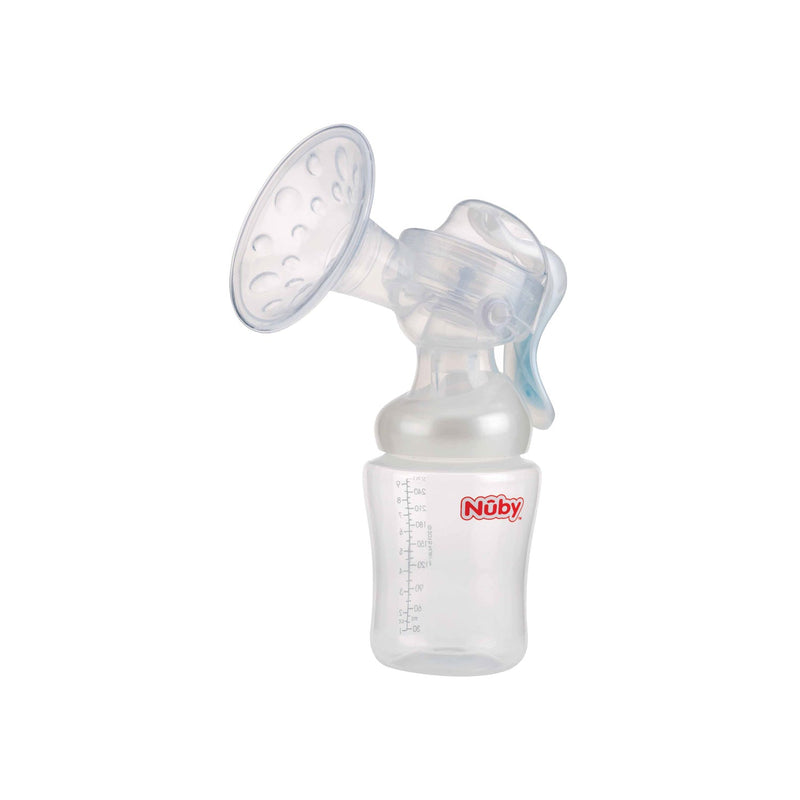 Nuby Manual Breast Pump With 240ml Body And Cradle