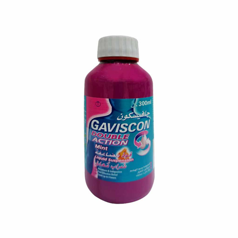 Gaviscon Double Action Mint Flv Liquid Susp