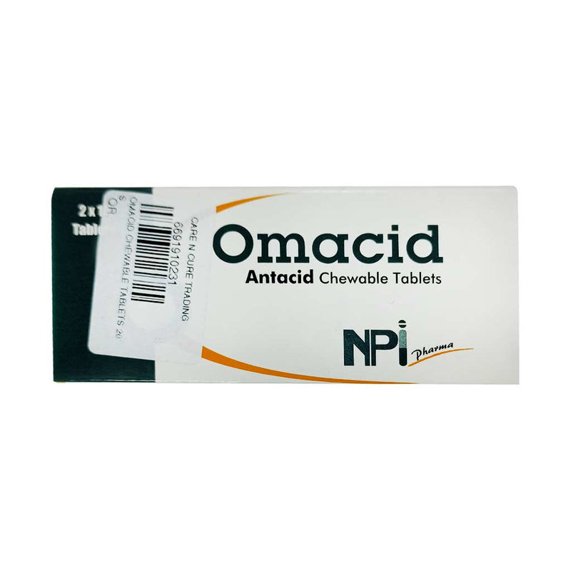 Omacid Chewable Tablets 20&