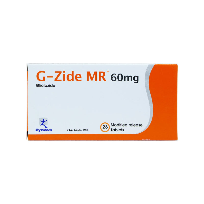G- Zide Mr 60 mg Tablet 28&