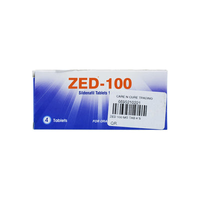 Zed 100 Mg Tablet 4'S