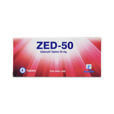 Zed 50 Mg Tablet 4'S (Original Prescription Is Mandatory Upon Delivery)