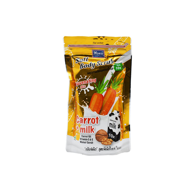 Yoko Gold Salt Body Scrub Carrot + Milk 350g