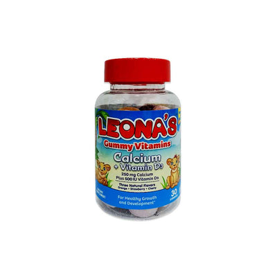 Leona'S Calcium + Vitamin D3 Baby Gummys 30'