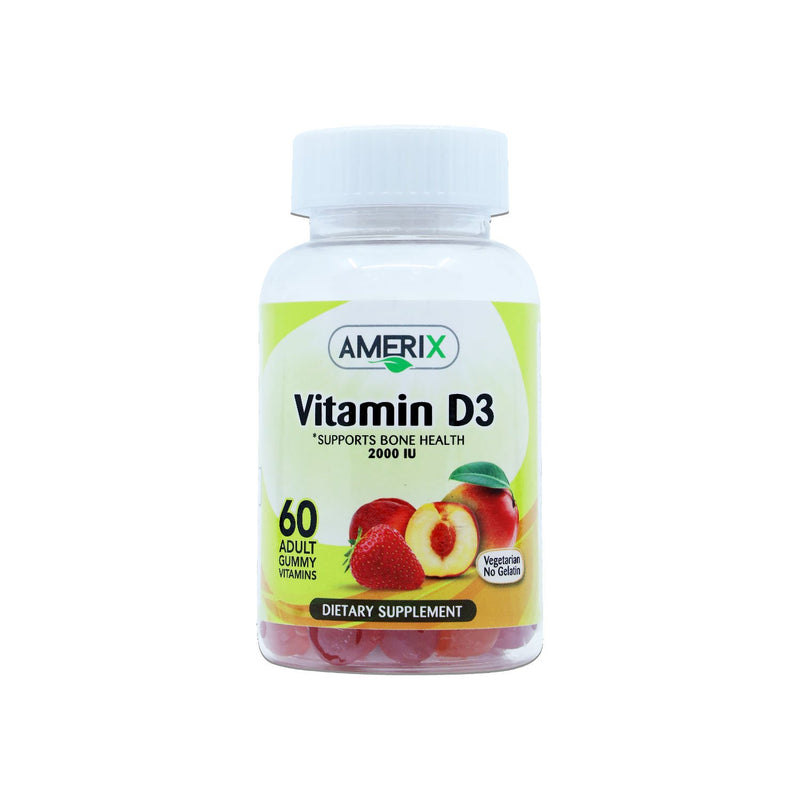 Amerix Vitamin D3- Adult Gummys 60&