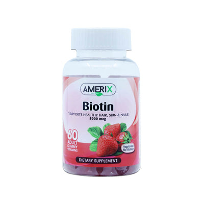 Amerix Biotin Adult Gummys 60'S