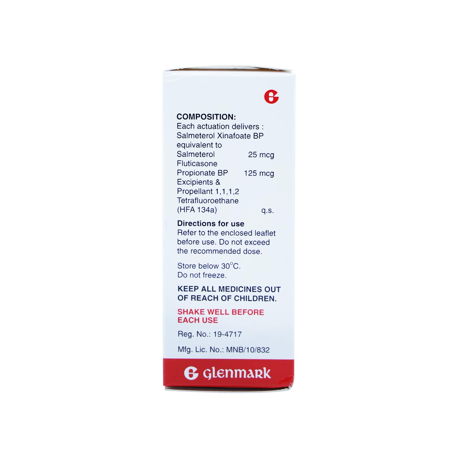 Buy Combiwave Sf 125 120 Metered Dose online in Qatar- View Usage ...