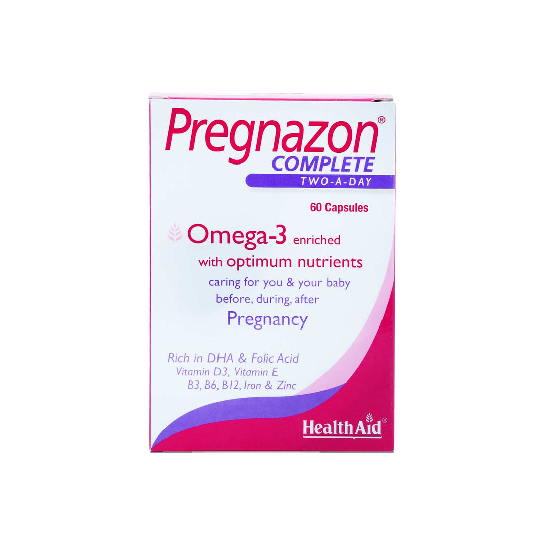Health Aid Pregnazone Complete Caps 60'S