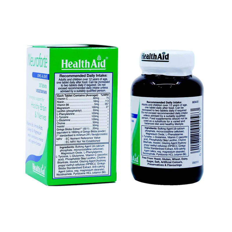 Health Aid Neuro Forte Tabs 30&