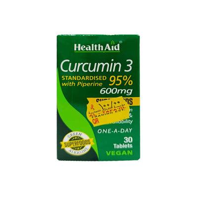 Health Aid Curcumin 3 600 Mg (Veg) Tabs 30'S