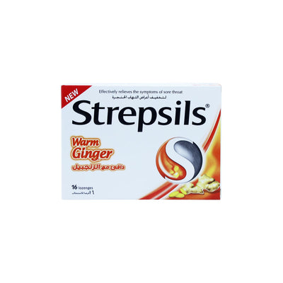 Strepsils Warm Ginger Loz 16'S