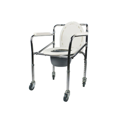 Medica Aluminum Folding Commode Chair CA691L