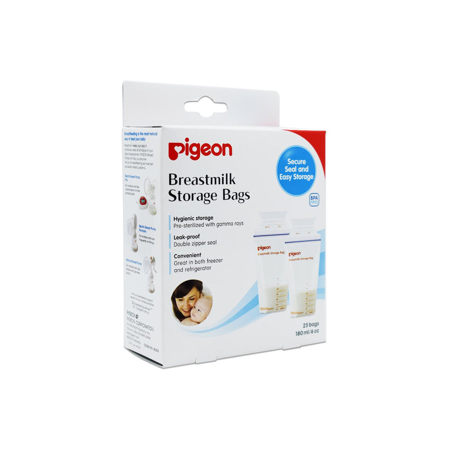 Pigeon Breast Milk Storge Bag Zip Lock 25'S