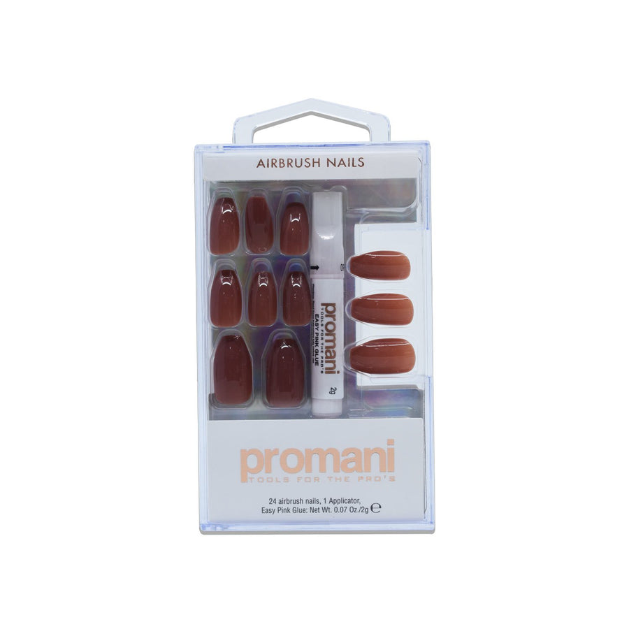 Promani Nail Kit Red Wine