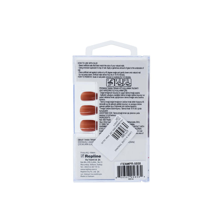 Promani Nail Kit Red Wine