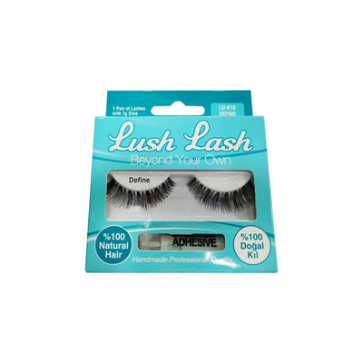 Lush Lash 100% Natural Hair Eyelashes Define