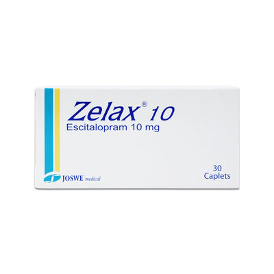 Zelax 10 mg Caplets 30'S