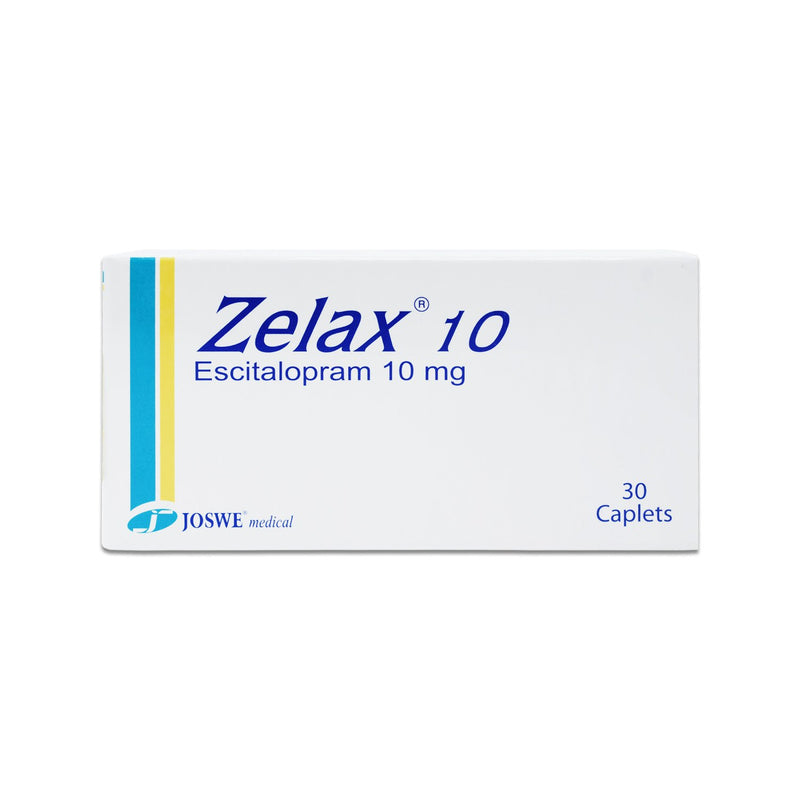 Zelax 10 mg Caplets 30&