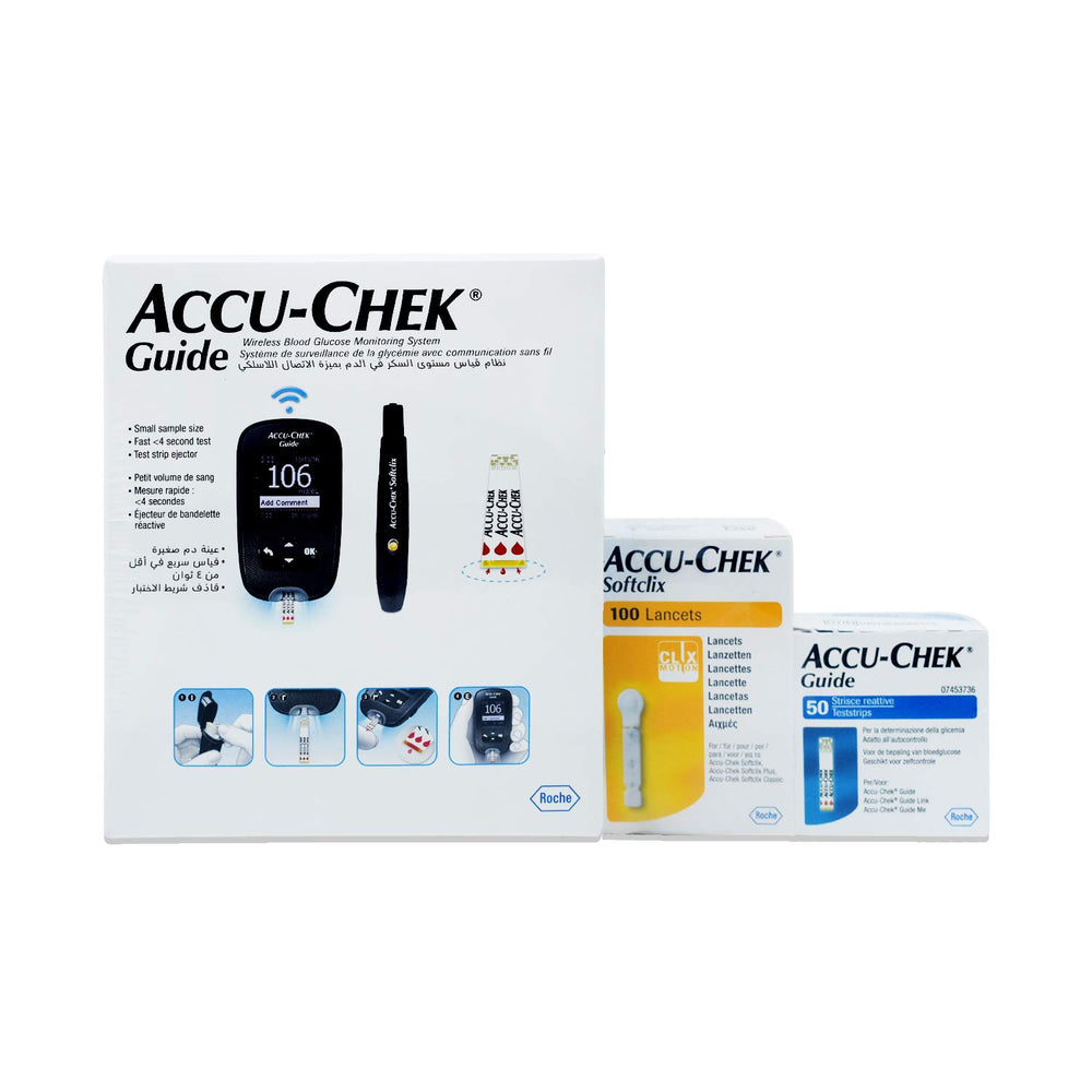 Guide Kit 50 Strips Accu Chek Offer (1+1+1)