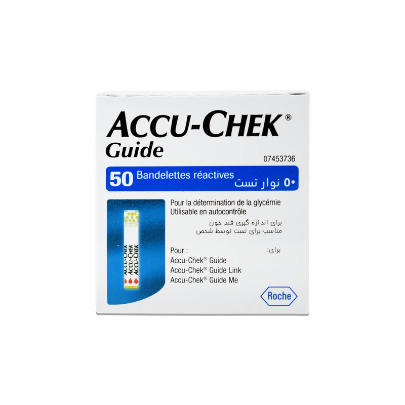 Accu Chek Guide Strips 50&