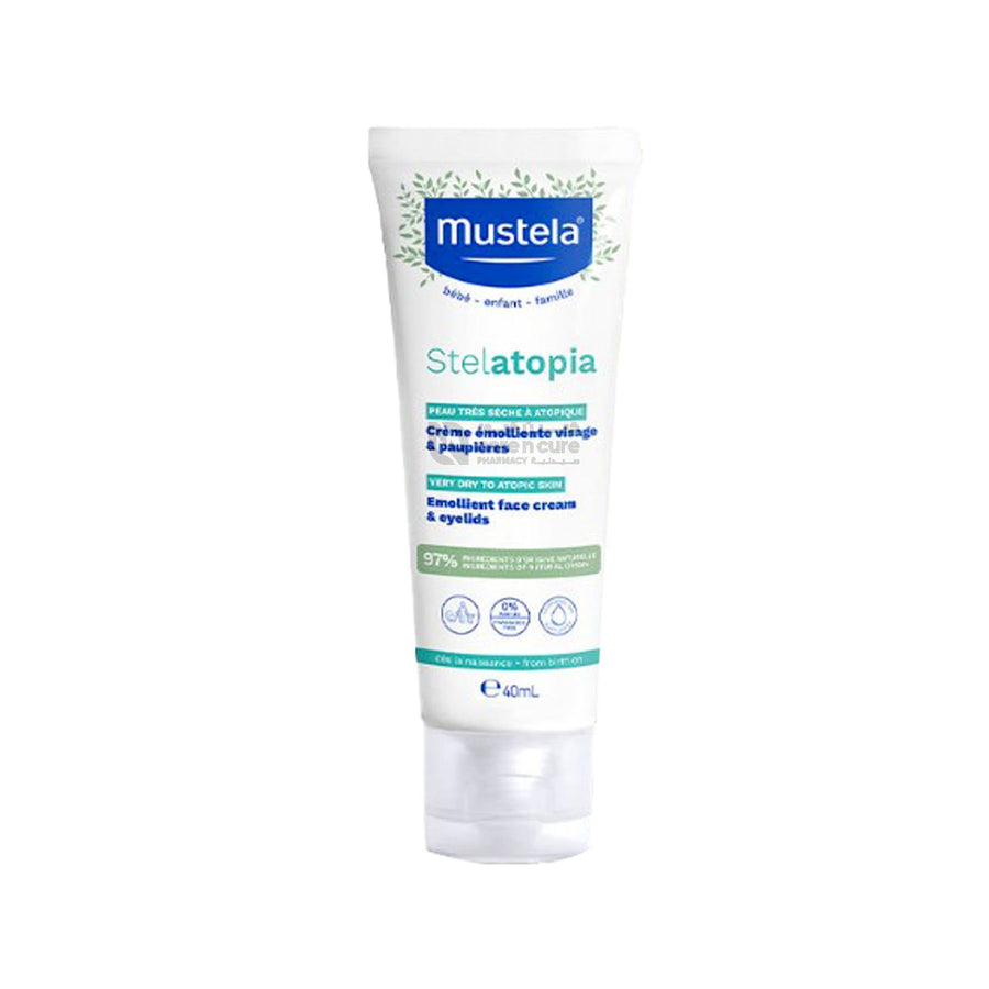 Mustela Stelatopia Emollient Face Cream 40ml