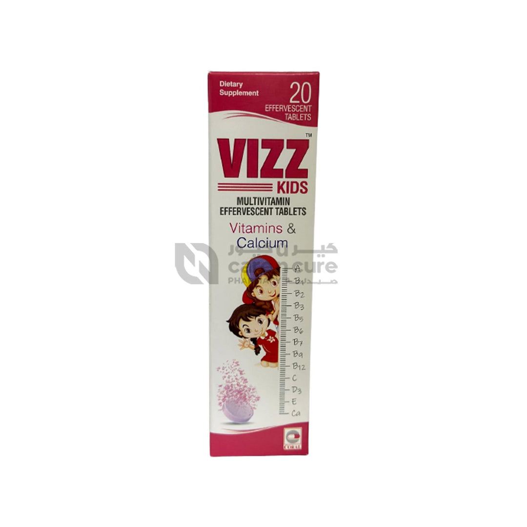 Coral Vizz Effervescent Tablet For Kids 20