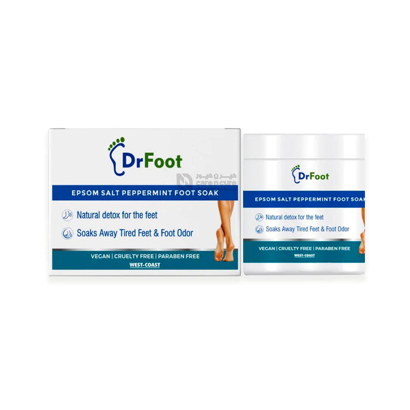 Buy Dr Foot Epsom Salt Peppermint Foot Soak 200 Online at Best prices